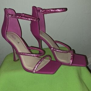 SODA Hot Pink Heels
